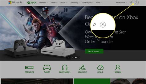 Account with Xbox .